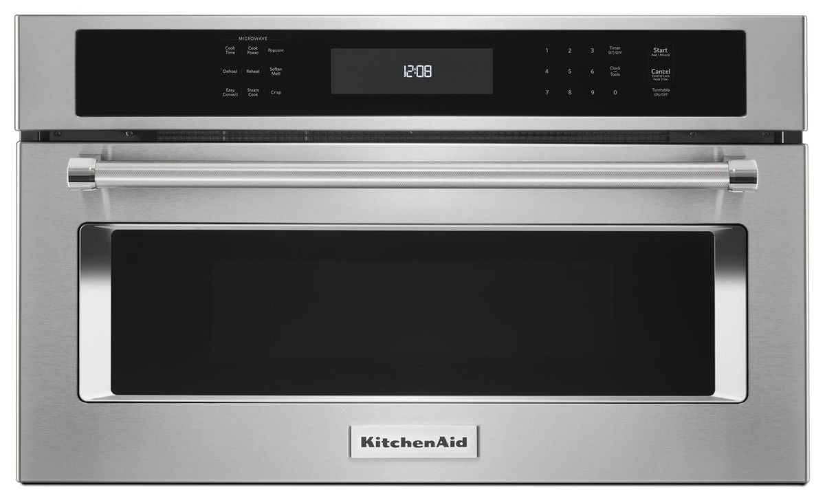 Microondas KitchenAid de Alta Potencia con Sistema de Cocción por Convección (Modelo: KMBP100ESS) - 2,2 pies cúbicos, 1600 vatios