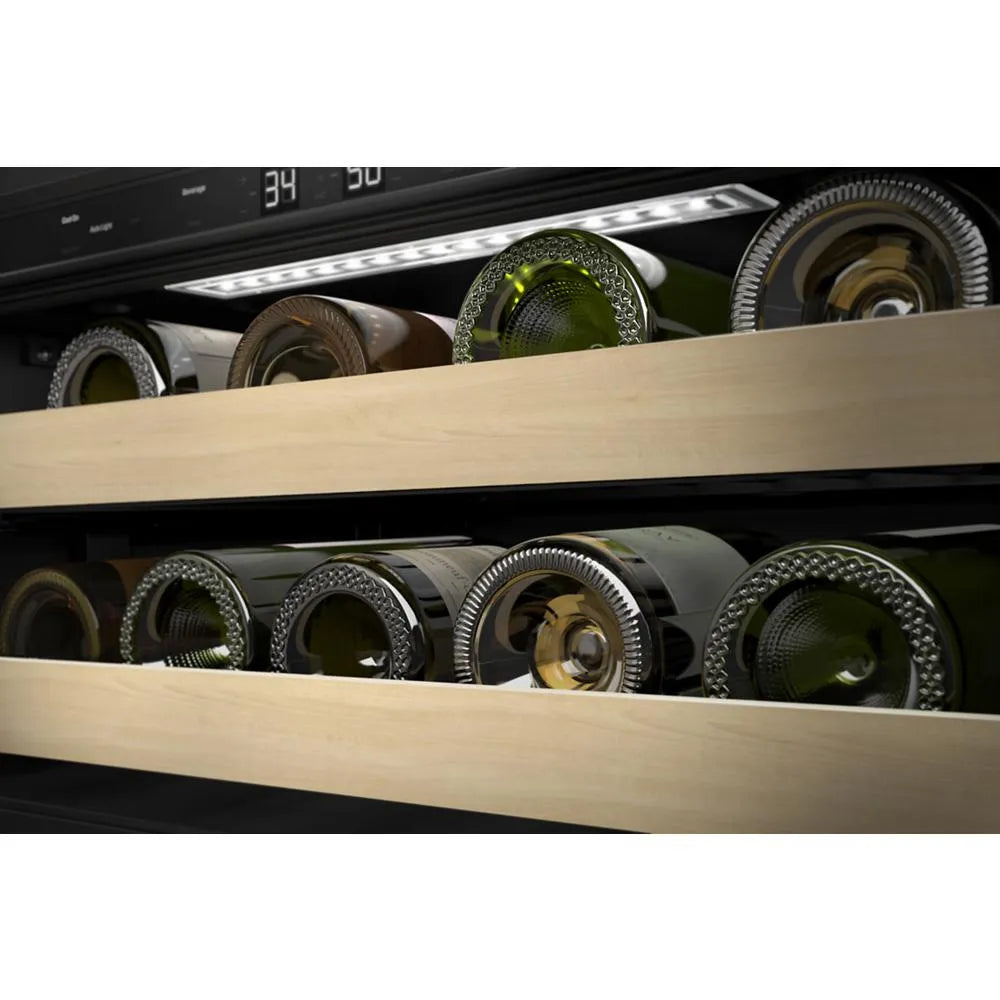 Centro de Bebidas KitchenAid KUBR214KSB 24” – Doble Zona, Empotrable, Acero Inoxidable