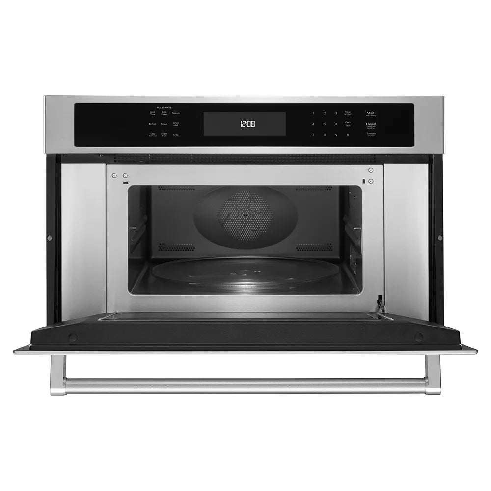 Microondas KitchenAid de Alta Potencia con Sistema de Cocción por Convección (Modelo: KMBP100ESS) - 2,2 pies cúbicos, 1600 vatios