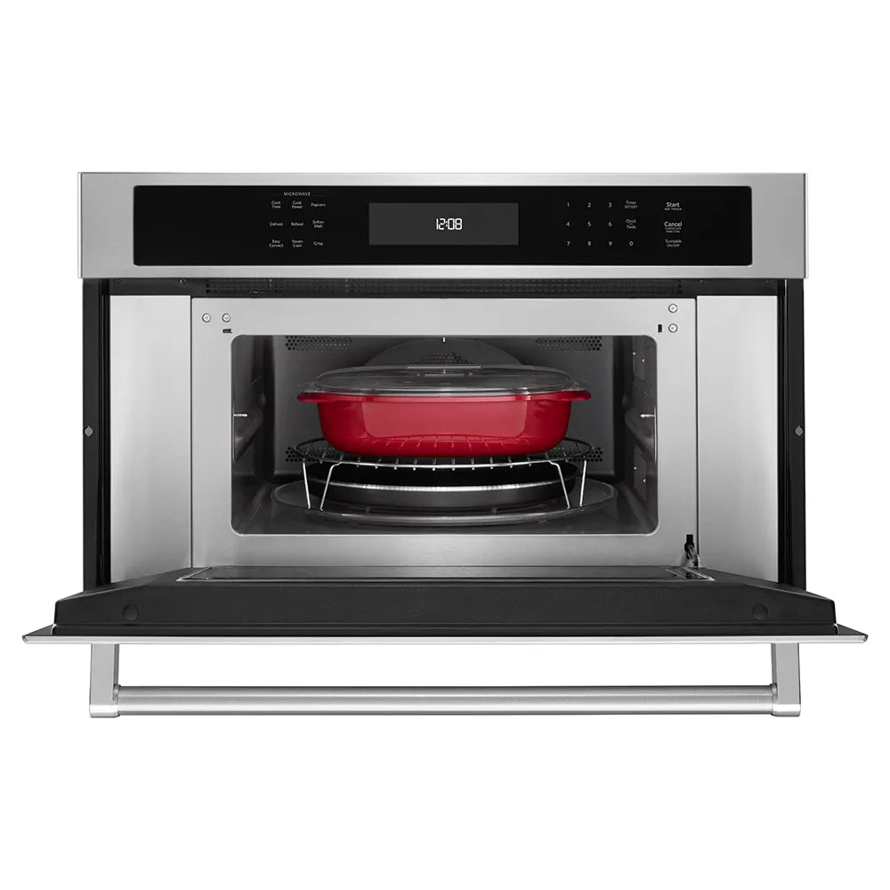 Microondas KitchenAid de Alta Potencia con Sistema de Cocción por Convección (Modelo: KMBP100ESS) - 2,2 pies cúbicos, 1600 vatios