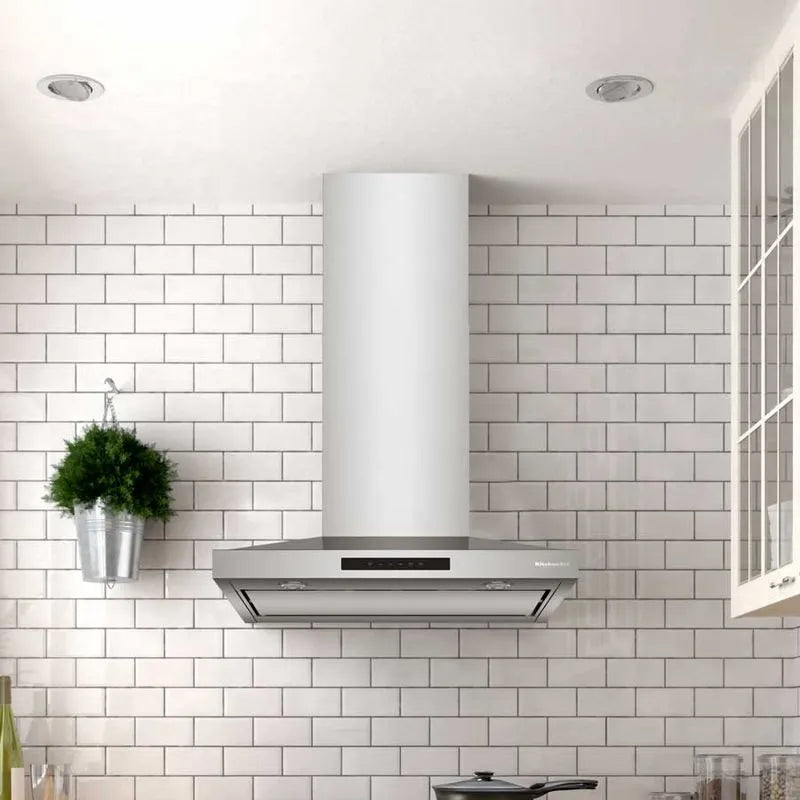 Campana Extractora de Pared KitchenAid 76 cm KVWC730SSS