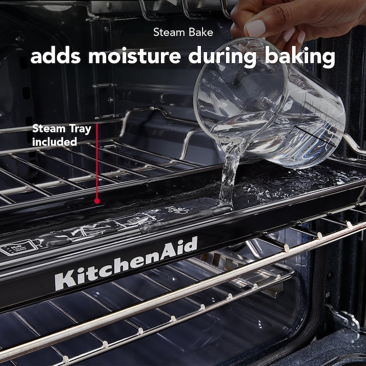 Torre de Hornos Eléctrica Smart KitchenAid 76 cm Juniper KOED730SJP