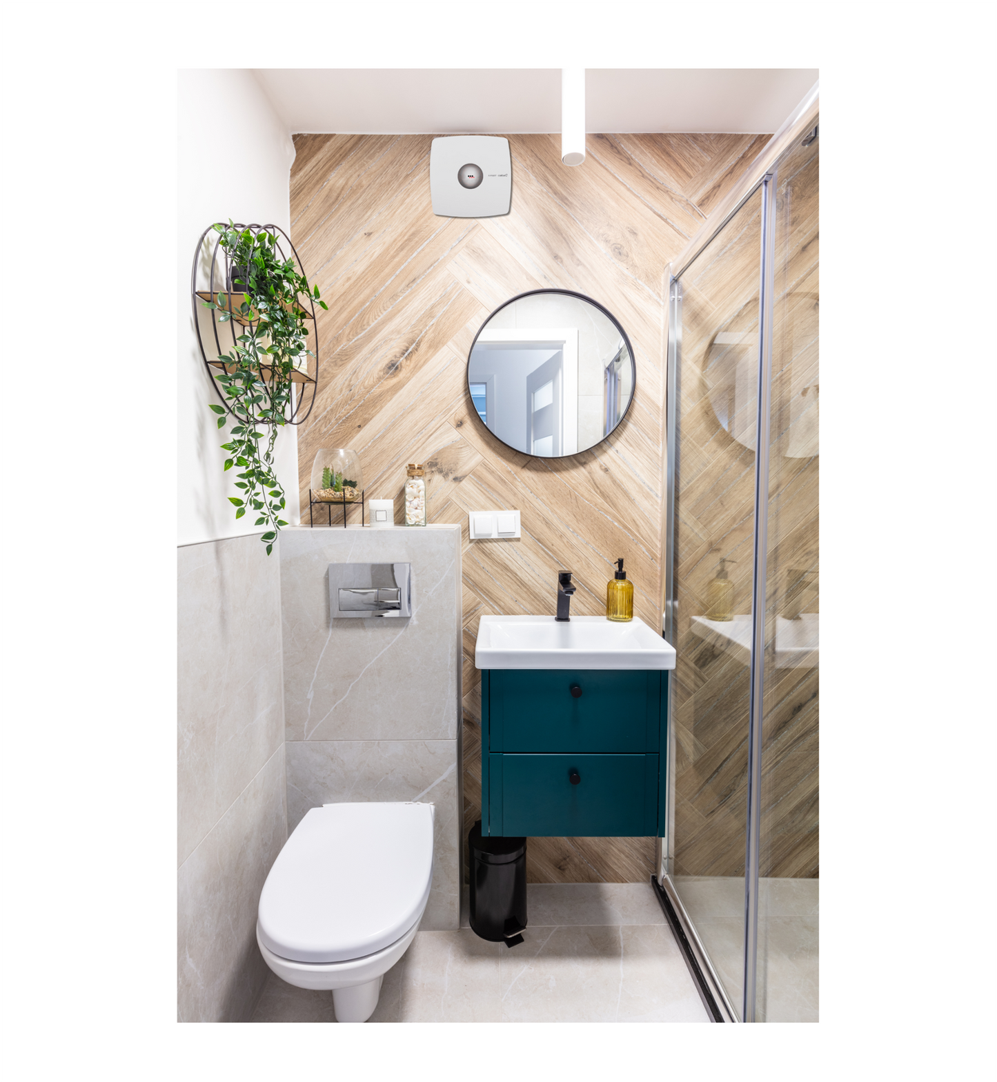 Extractor de humedad Baño S MART -10 Cata
