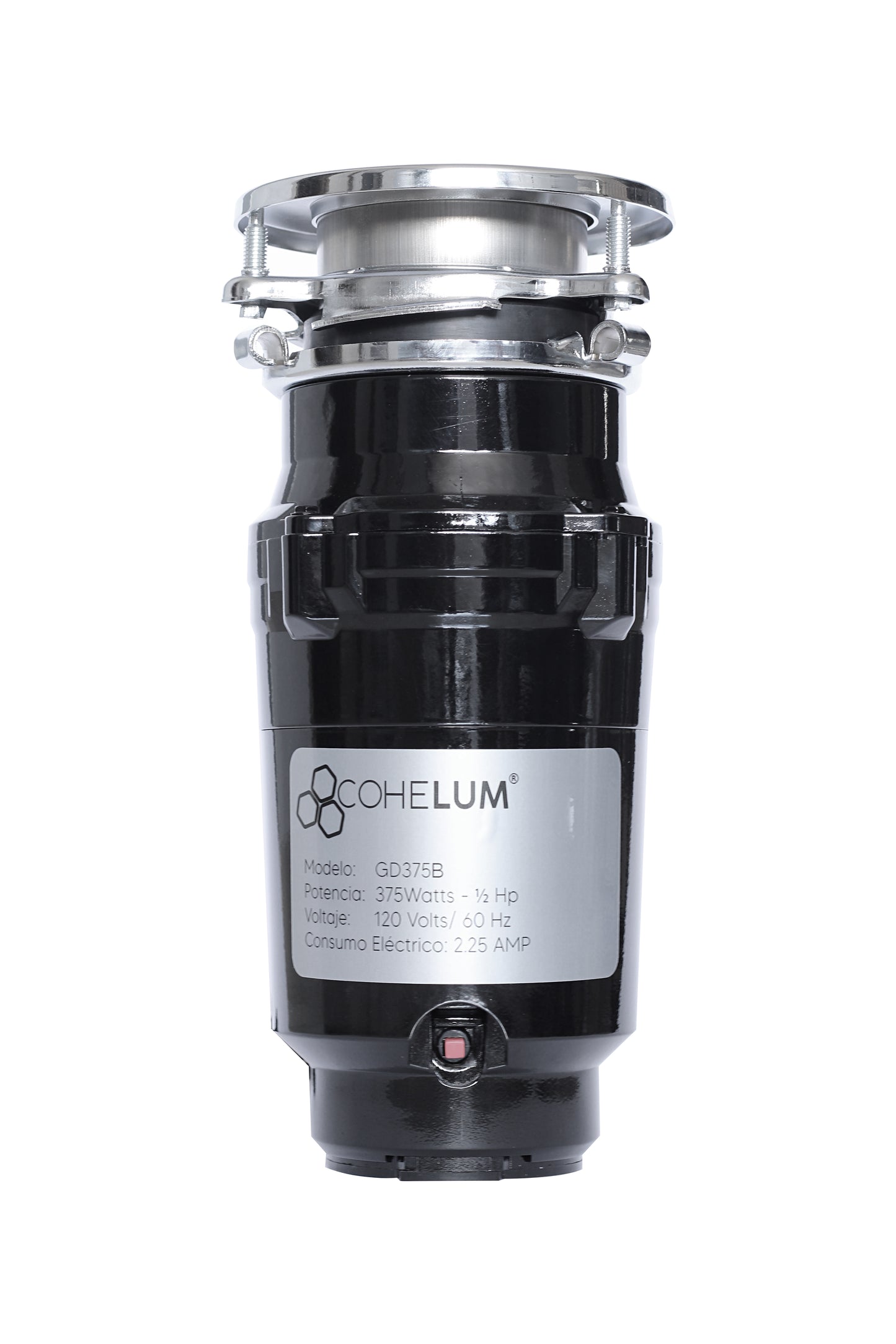 Triturador de Desperdicios Cohelum GD375B | 1/2 HP CON PULSADOR NEUMATICO