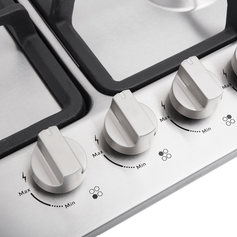 Cubierta a gas 4 puestos 60 Whirlpool 60 cm - WP2420S