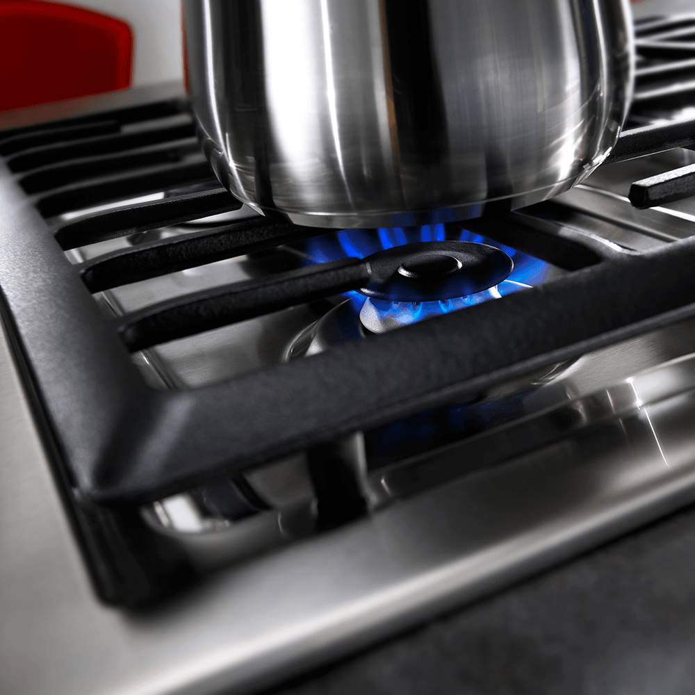 Cubierta a Gas Acero 75 cm Whirlpool -  WP3040S