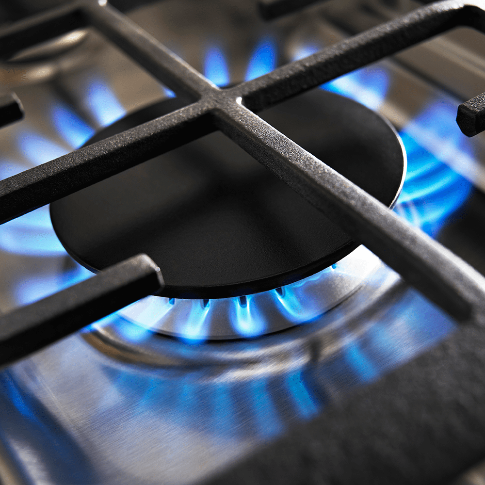 Cubierta a Gas Acero 75 cm Whirlpool -  WP3040S