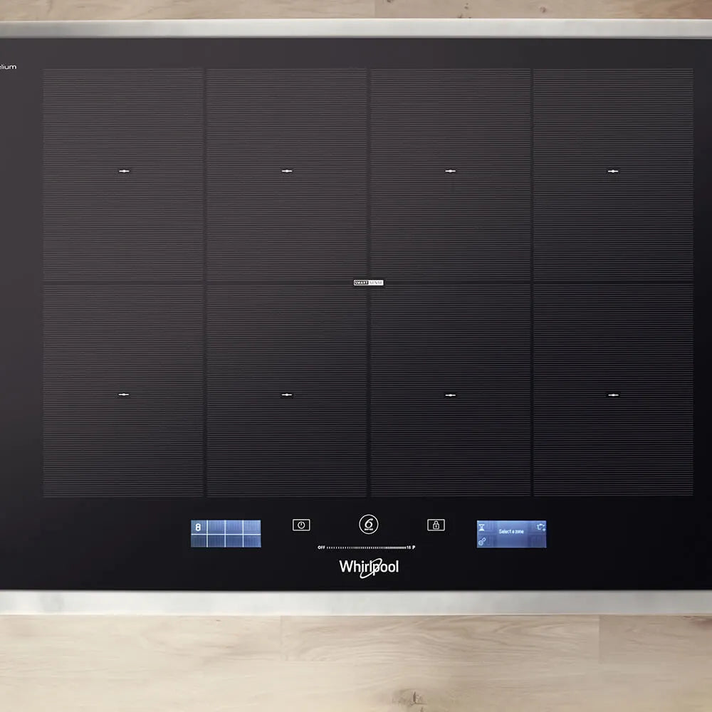 CUBIERTA INDUCCION 8 ZONAS WHIRLPOOL - WPIWIXP0JBL