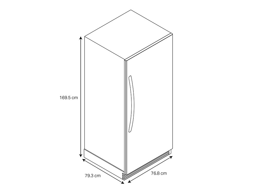 CONGELADOR SIDEKICK WHIRLPOOL 503L WSZ57L18DM