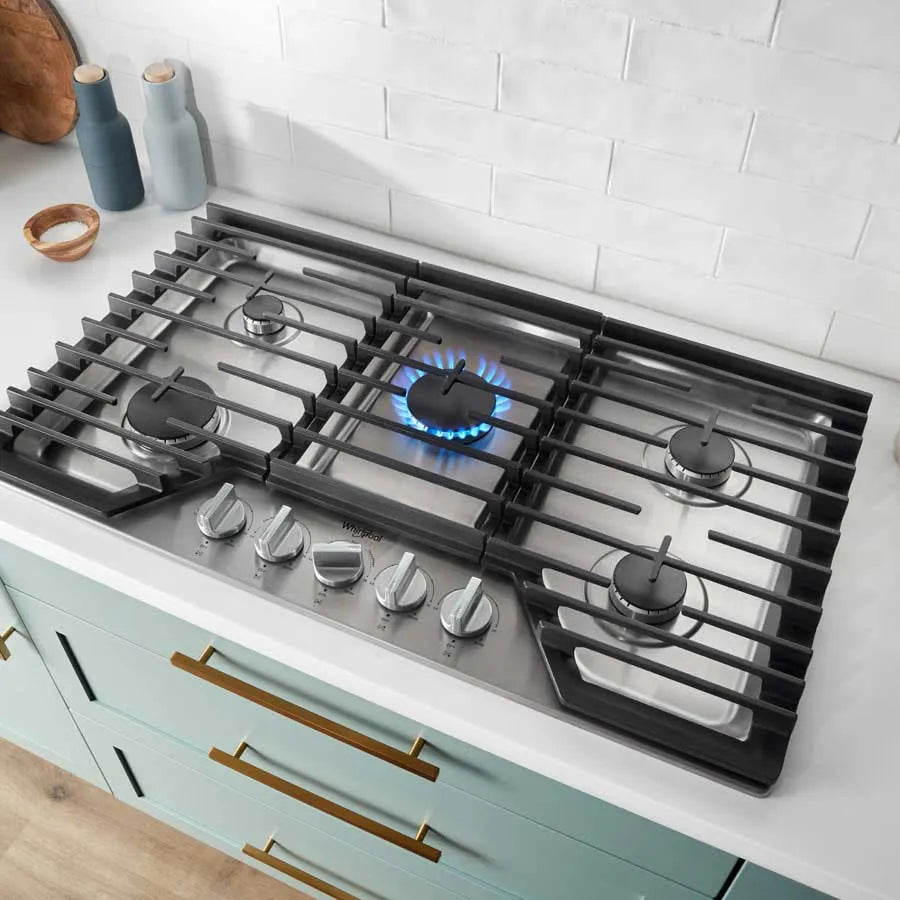 Cubierta a Gas  91 cm Whirlpool - WCGK7536PS