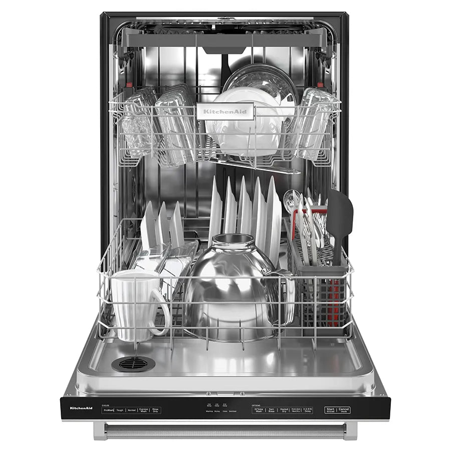 Lavavajillas Empotrable KitchenAid KDTE204KPS 24” – 13 Servicios, Acero Inoxidable, Ultra Silencioso