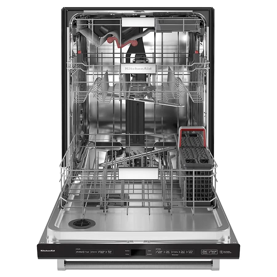 Lavavajillas KitchenAid KDTM604KBS Empotrable | 16 Servicios | Tercer Rack FreeFlex™
