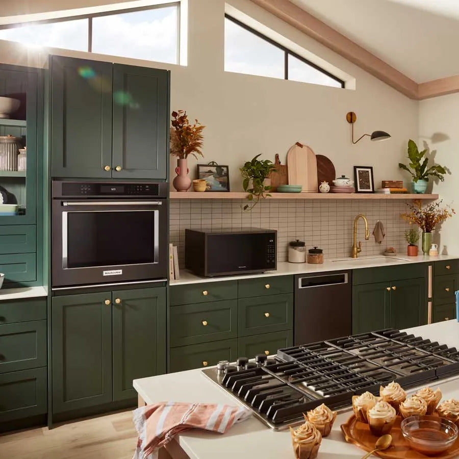 Microondas de mesa 2.2 P3 Empotrable Negro kitchen Aid KMCS324RBS