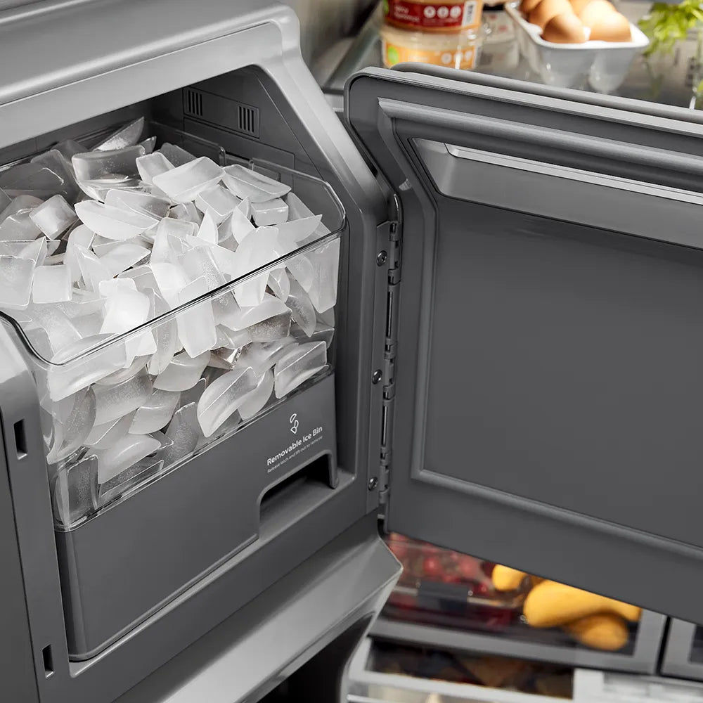 Nevecom French Door 91 cm Kitchen Aid Negro - KRFF577KBS