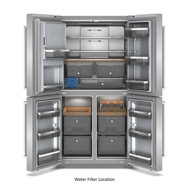 Nevera KitchenAid 4 Puertas Counter Depth 549 litros KRQC736RPS