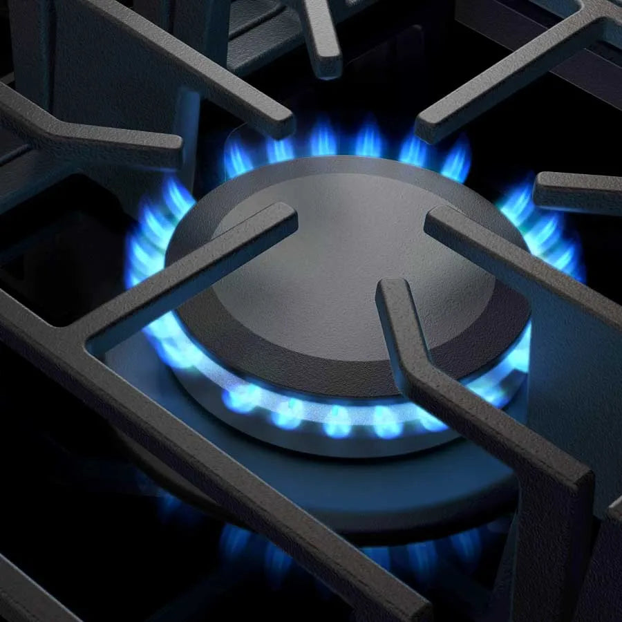 Estufa de Gas Cristal 36" KCGG536PBL Kitchen Aid