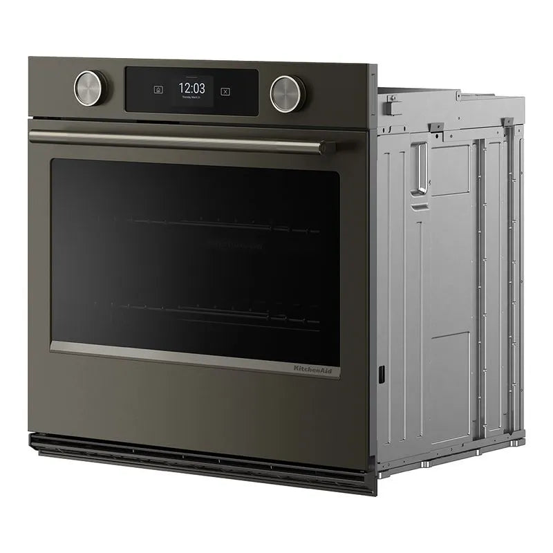 Horno Eléctrico Smart KitchenAid 30” True Even-Heat™ Black Ore KOES730SBE