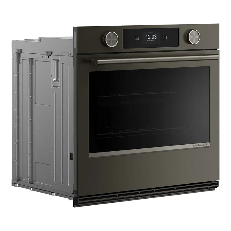 Horno Eléctrico Smart KitchenAid 30” True Even-Heat™ Black Ore KOES730SBE