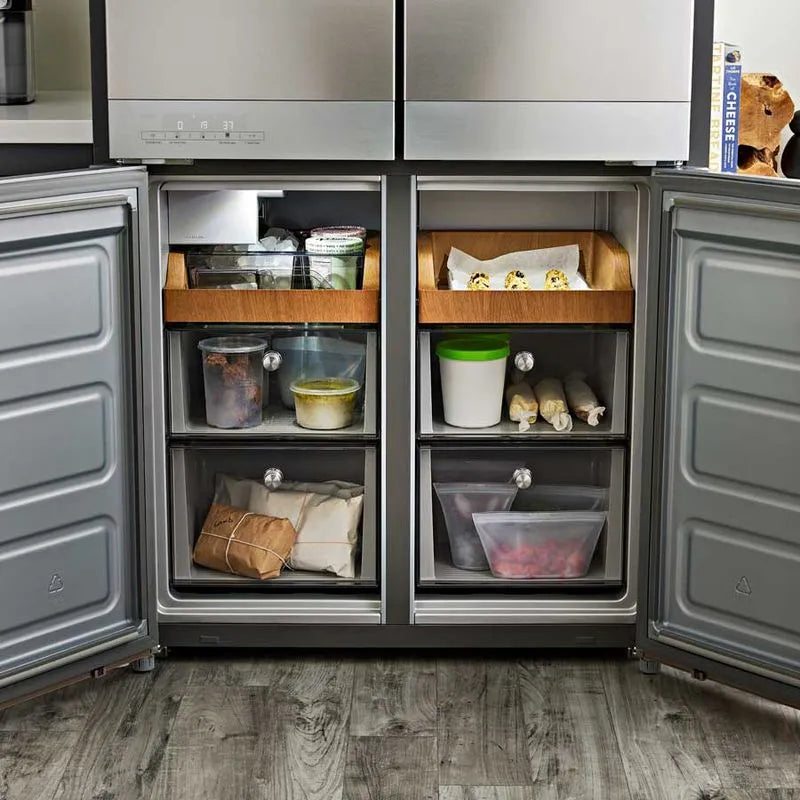 Nevera KitchenAid 4 Puertas Counter Depth 19.4 Cu Ft KRQC506MPS