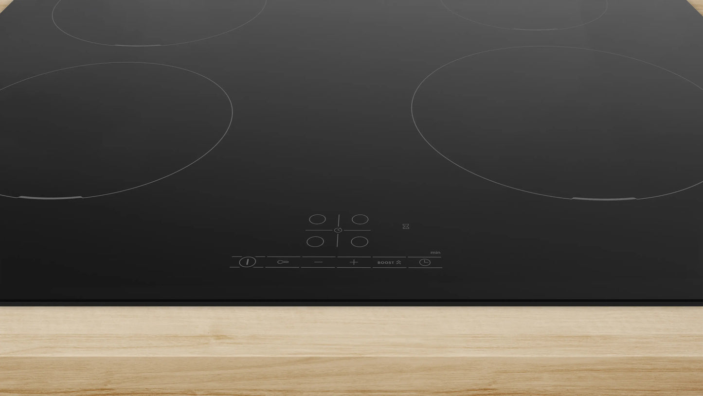 Placa de Inducción Bosch Serie 6 – Vitrocerámica SCHOTT CERAN 60 cm PUE611BB5E