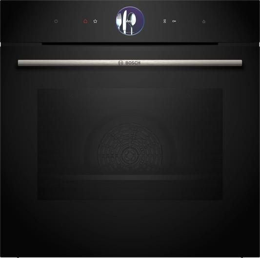 Horno Multifunción Bosch Serie 8 Black 60 cm – Con Vapor HRG7361B1