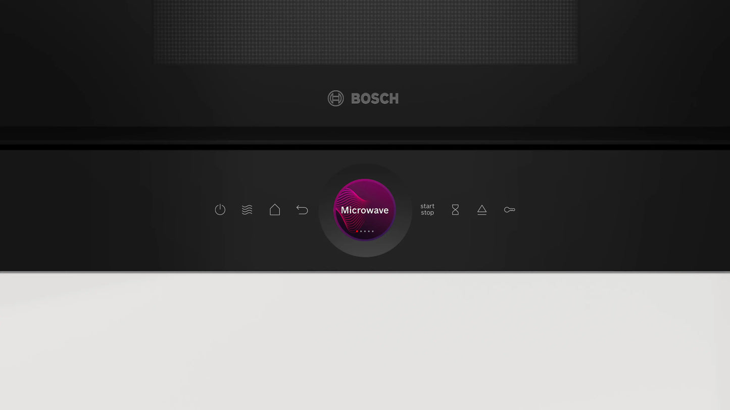 Horno Microondas Bosch Serie 8 Black 60 cm – BER7321B1