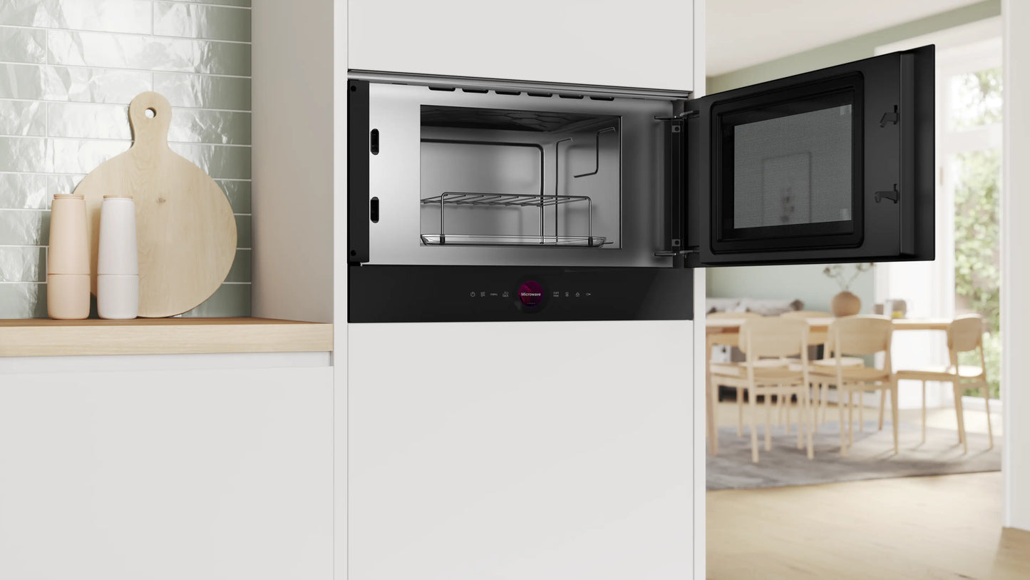 Horno Microondas Bosch Serie 8 Black 60 cm – BER7321B1