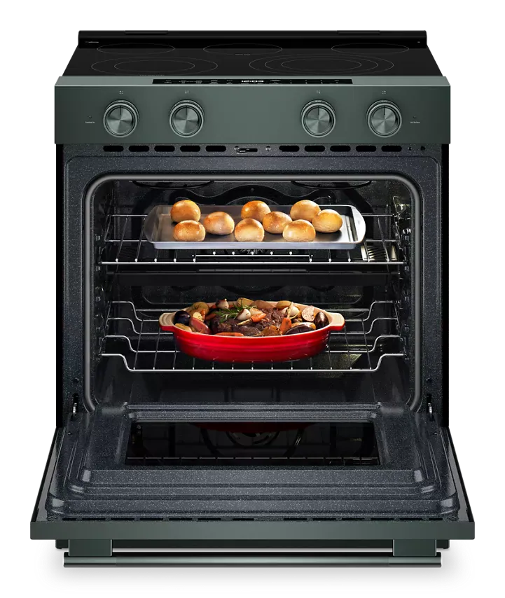 Estufa Eléctrica KitchenAid 76 cm con Air Fry y Convección KSES530SJP