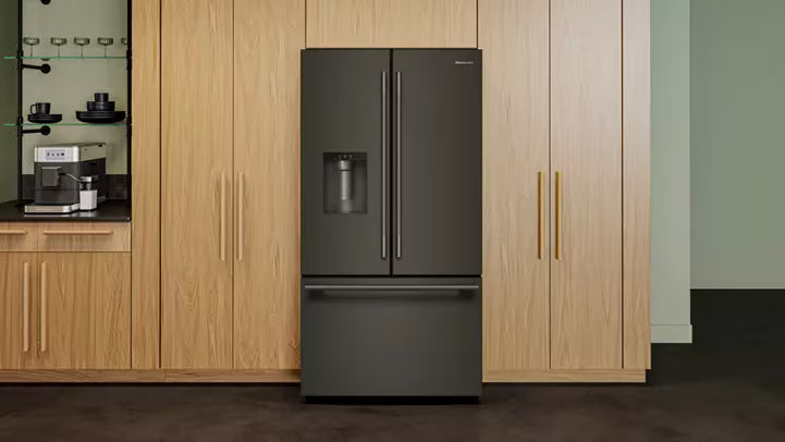 Nevera KitchenAid Multi Door Acero Negro 821 Litros KRMF436SBE