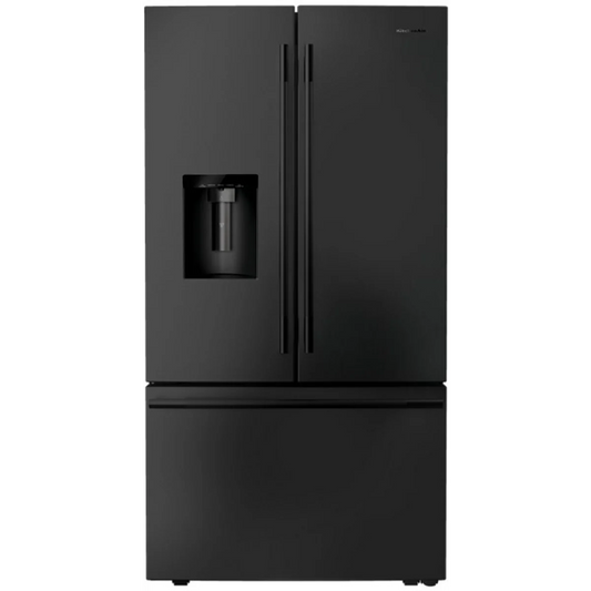 Nevera KitchenAid de Puertas Francesas Acero Inoxidable Negro 850 Litros KRFF436SBE