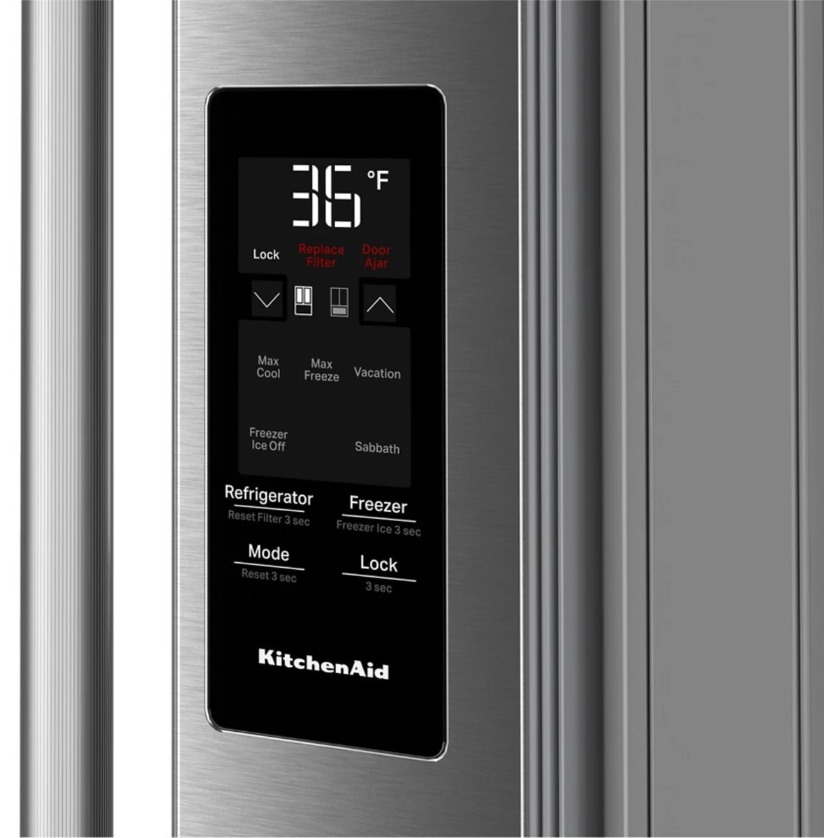 Nevera KitchenAid de Puertas Francesas 878 Litros KRFF336SPS
