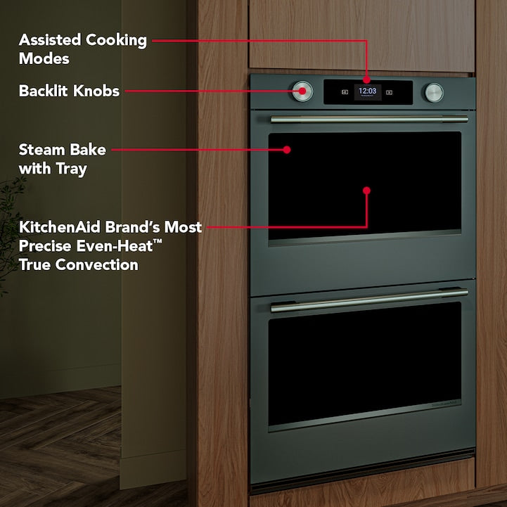 Torre de Hornos Eléctrica Smart KitchenAid 76 cm Juniper KOED730SJP
