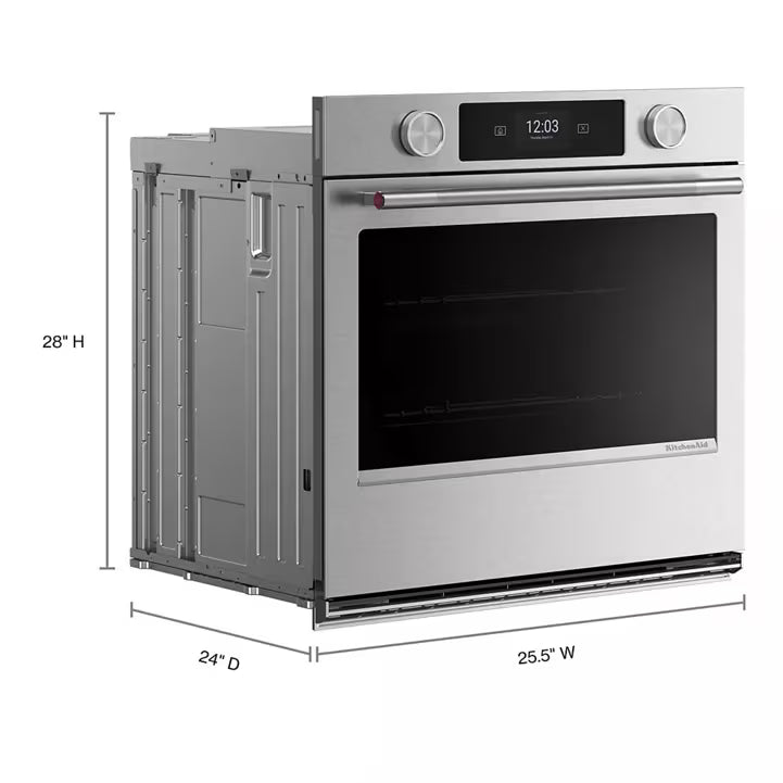 Horno Eléctrico KitchenAid 68 cm Acero - KOES727SPS - Kitchen Aid