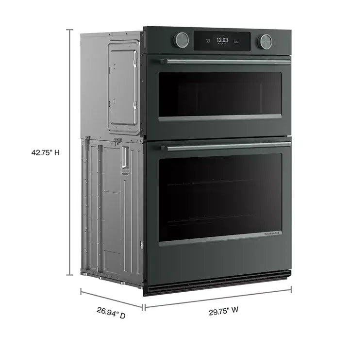 Torre Hornos Eléctrico Smart KitchenAid 30” Juniper KOEC730SJP