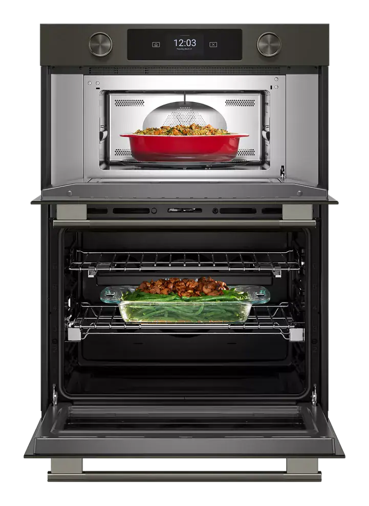 Torre Hornos Eléctrico Smart KitchenAid 30” Black Ore KOEC730SBE
