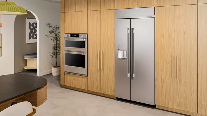 Nevera KitchenAid Empotrable Side by Side 623 Litros KBSD736SPS