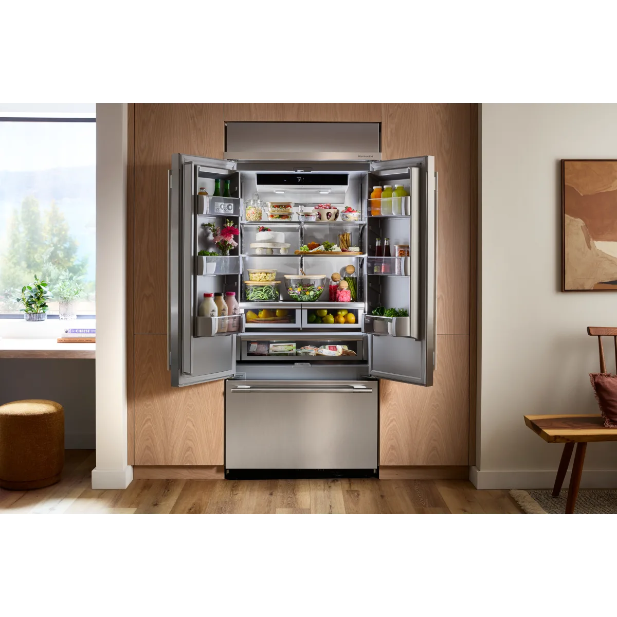 Nevera KitchenAid Empotrable 589 Litros KBFN536SPS