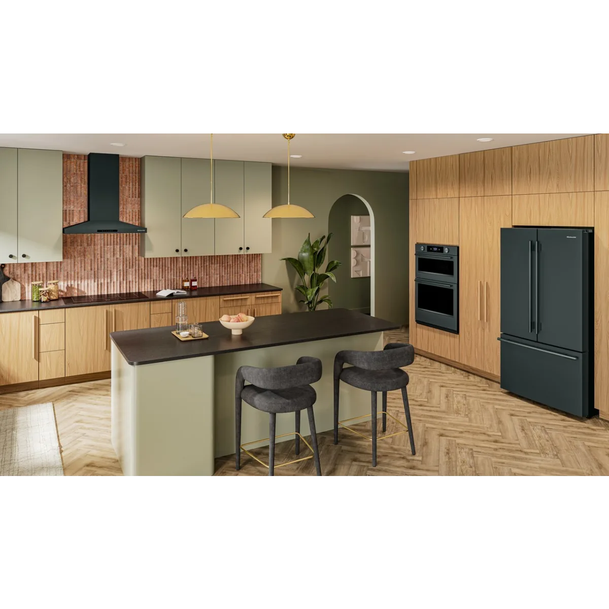 Campana de Pared KitchenAid Juniper 90 cm KVWC736SJP