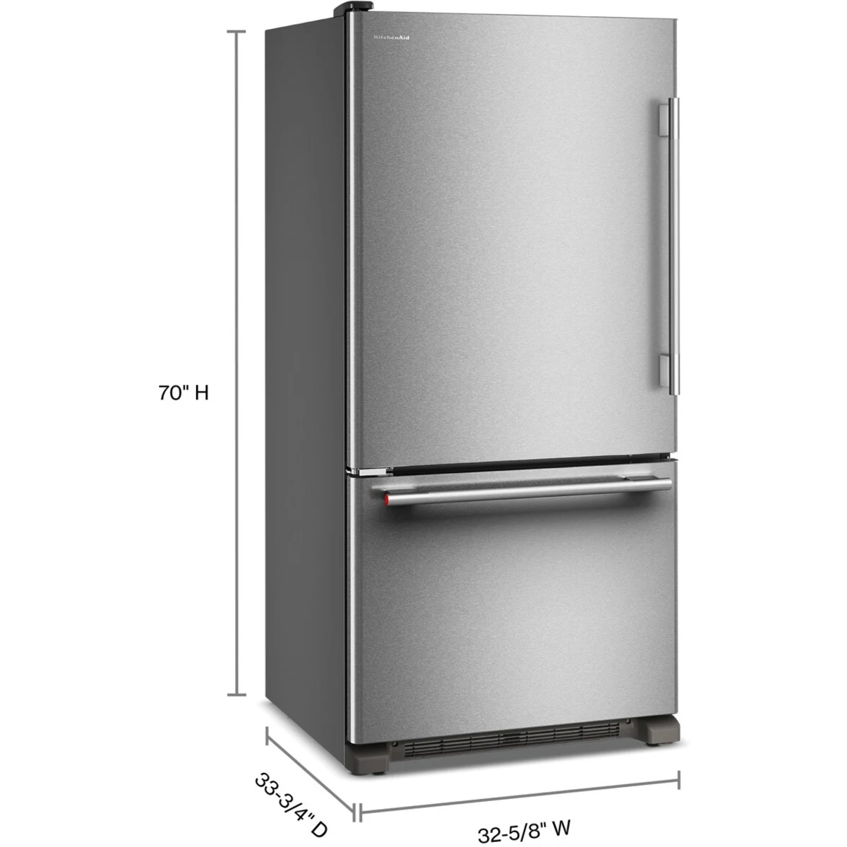 Nevera KitchenAid 623 Litros KRBL133SPS