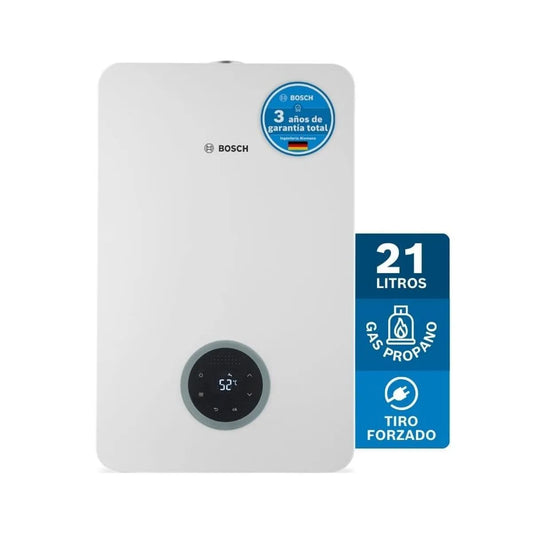 Calentador de agua Bosch De 21 Litros Para Gas Propano Tiro Forzado– THERM 5600 F GLP