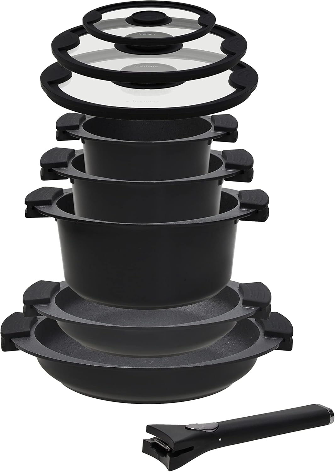 BATERÍA DE COCINA AVANTSPACE – 8 Piezas Modernas para Cocinar sin Límites