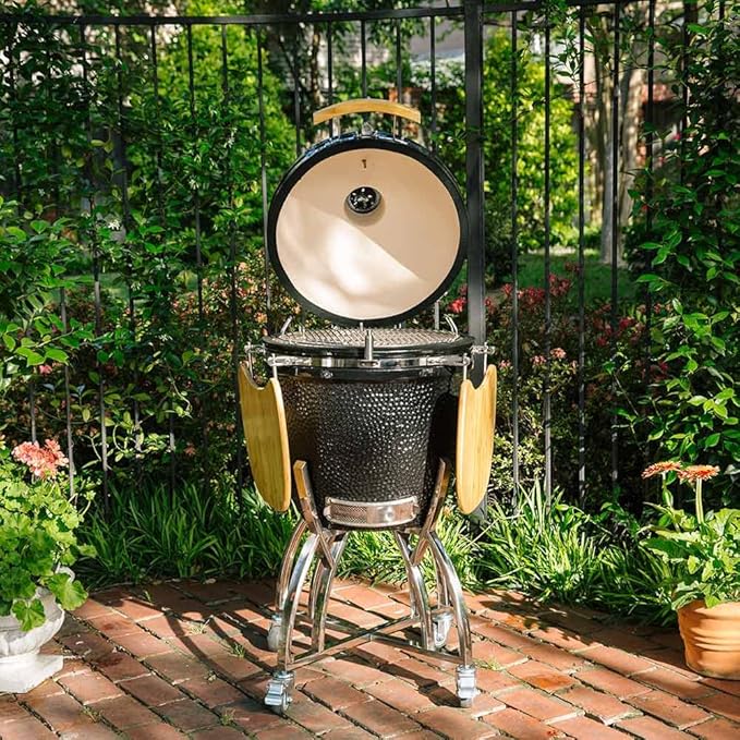 Asador de carbón cerámico- C1CHCS-FS Coyote