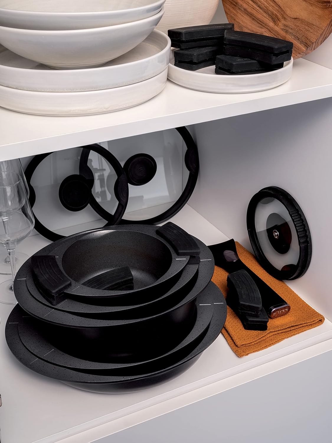 BATERÍA DE COCINA AVANTSPACE – 8 Piezas Modernas para Cocinar sin Límites