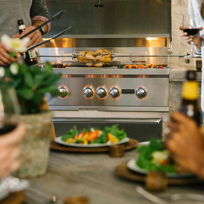 PARRILLA PARA EMPOTRAR SERIE S 36" COYOTE -  C2SL36NG