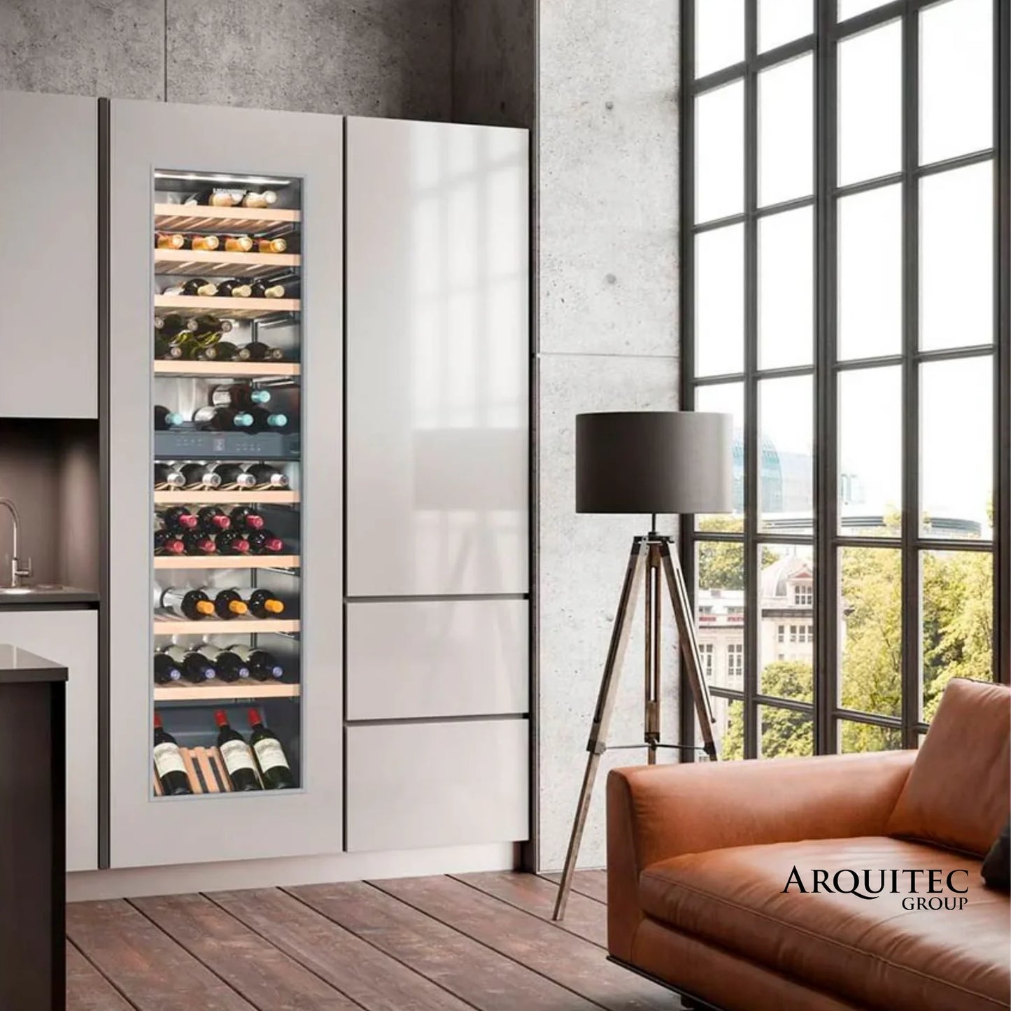 Cava para vinos integrada, 60 cms - HW8000