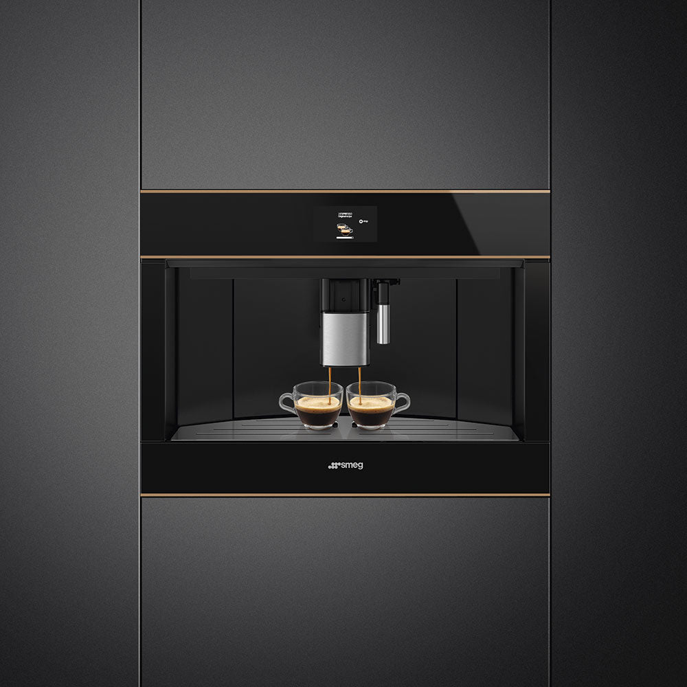 Máquina de Cafe empotrable Smeg Dolce Novo - CMS4604NR