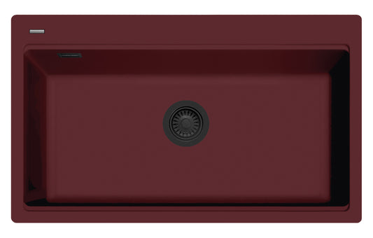 Lavaplatos Co-Granite Merlot 86cm Cohelum - PS8545GMT