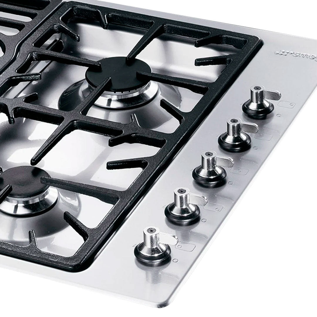 Estufa a gas Semifilo 90 cm Smeg - PGF95K