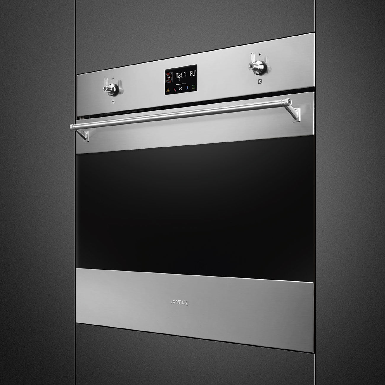 Horno Electrico Multifuncion Smeg SFT302TX 70 cm