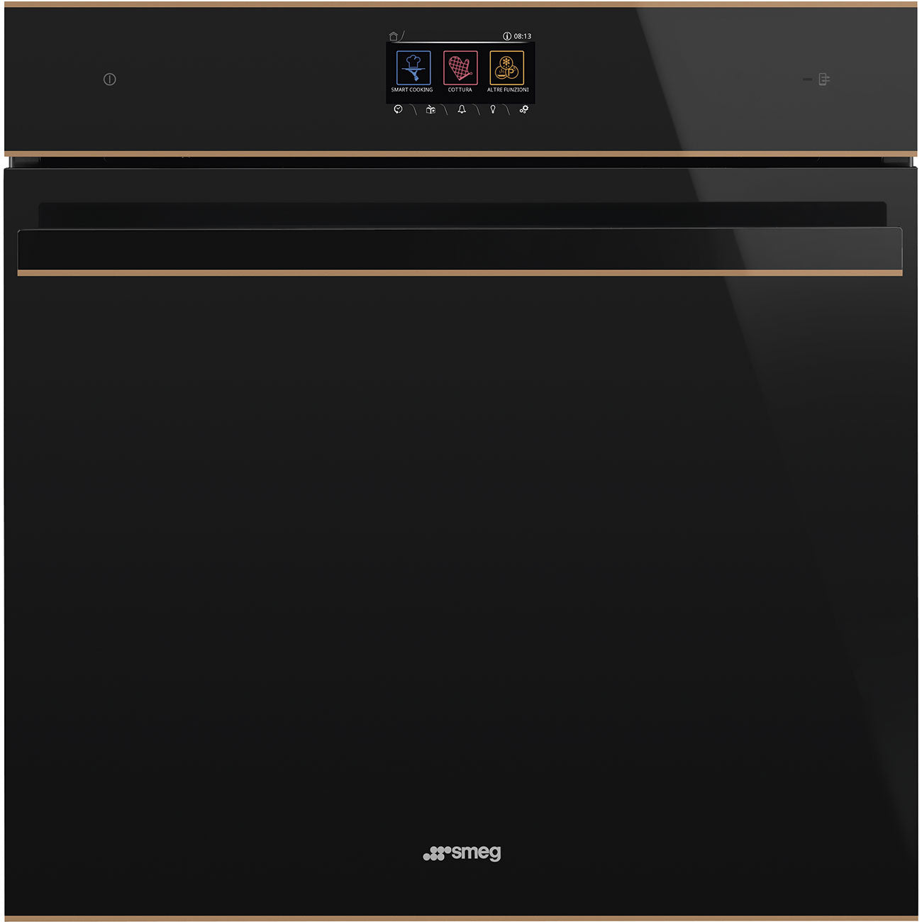 Horno Multifuncion Pyro Steam Smeg Dolce Novo - SOP6604S2PNR